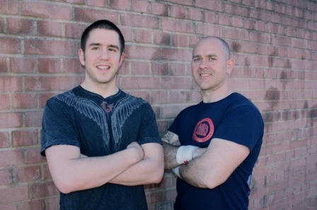 CrossFit for Business! CrossFit HG3 co-founders, Peter Davis (left) and Andy Ruddick
