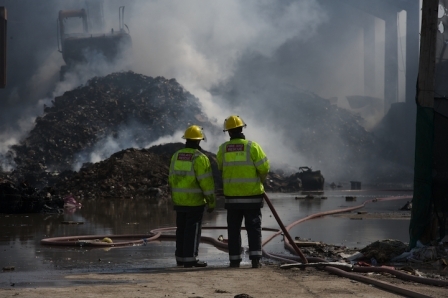 Todd Waste Management Fire in Thirsk