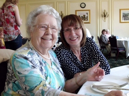 Dorothy Wilkinson and her volunteer helper Yvonne Stewart, who are both looking forward to being involved in the new Lottery funded HELP service