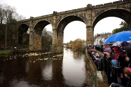 Knaresborough Duck Race 2012