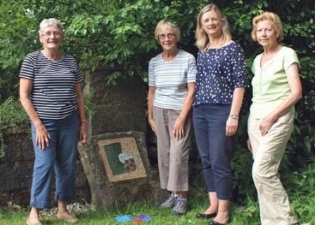 Cracking Offer! Nidderdale Plus partnership manager Katy Penn (second from left) with Crackpot members (from left) Pat Lane, June Robson and Pat Peters