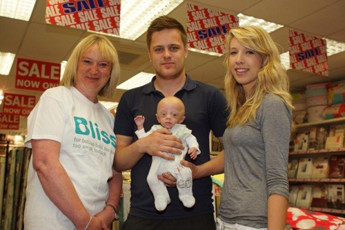 Charity Trek! Linda Shreeve (left) with Dan, Kelly and baby Scott