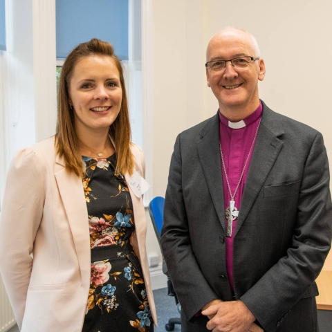 Emily and Bishop Nick