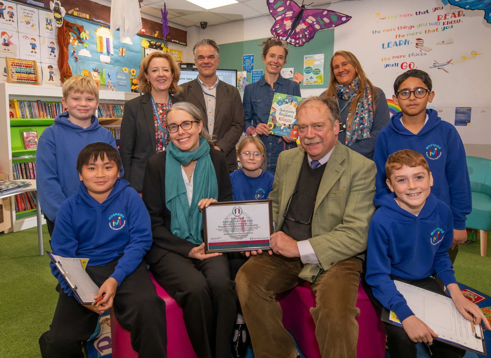 Celebrations Held For Libraries Of Sanctuary Award Success Harrogate 