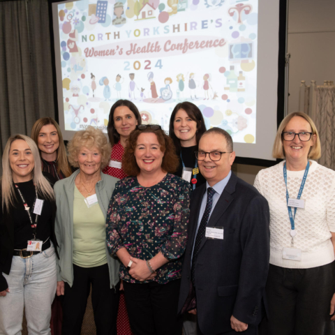 North Yorkshire Council’s director of public health, Louise Wallace (centre) was among the 140 delegates from organisations in North Yorkshire who gathered at the 2024 Women’s Health Conference in Harrogate to officially launch the survey