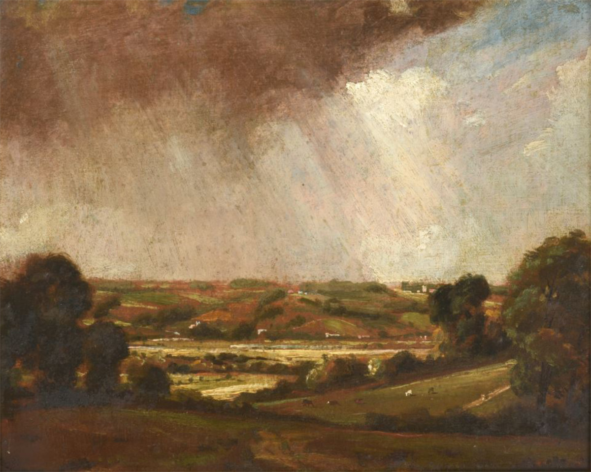 John Constable, ‘Dedham Vale looking towards Langham’ (c.1809-14) – Sold for £320,000