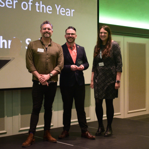 Fundraiser of the Year Winner Chris Salt