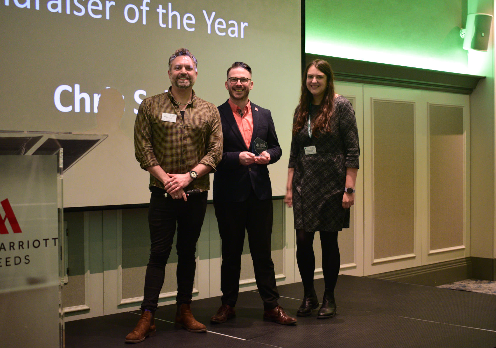 Fundraiser of the Year Winner Chris Salt